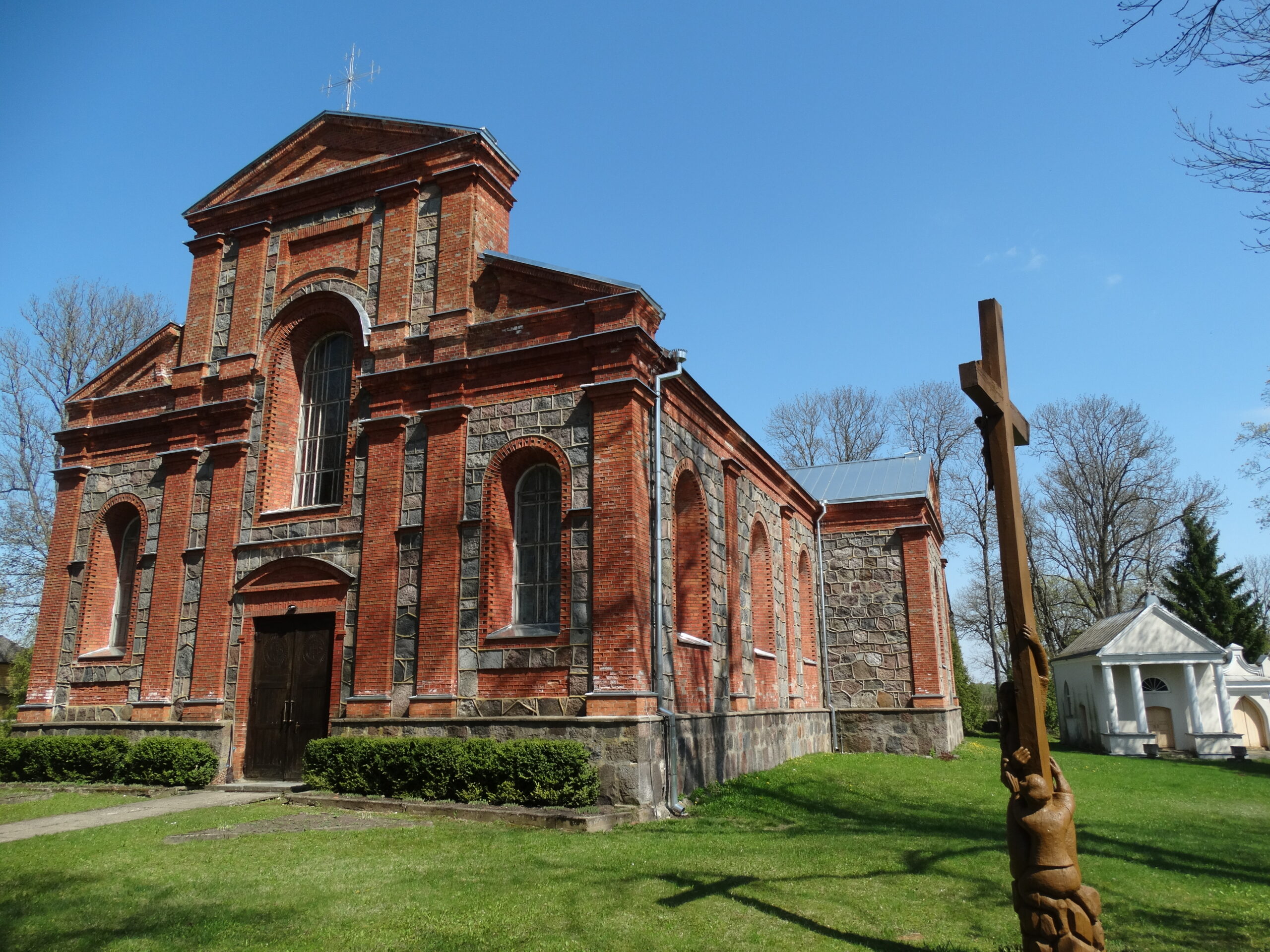 Gelvonų bažnyčios stogo tvarkybos darbai